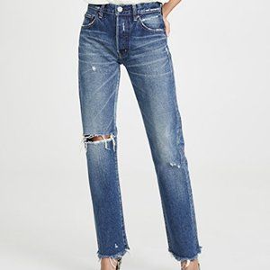 NWT MOUSSY VINTAGE Guilford Straight Leg High Rise Jeans SZ 26